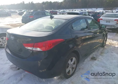 2011 Hyundai Elantra Gls z USA, uszkodzony, nr VIN 5NPDH4AE1BH003541